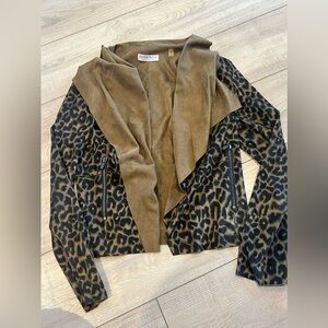 Bagatelle collection olive leopard print